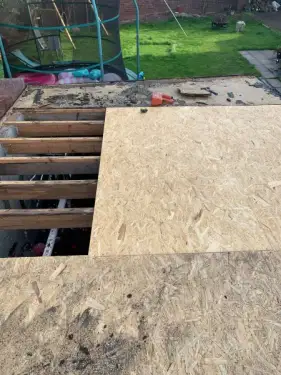 Click Here To Enlarge This Photo Of Garage Roof Replacement Tamworth
