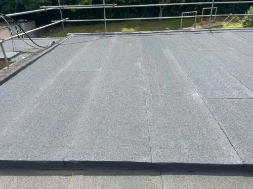 Click Here To Enlarge This Photo Of Scotch Orchard School Dining Room Roof
