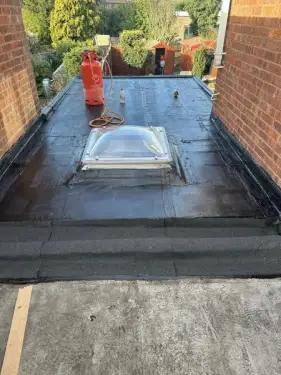 Click Here To Enlarge This Photo Of Dayroom Roof Replacement in Tamworth