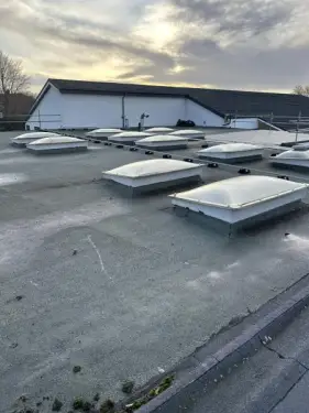Click Here To Enlarge This Photo Of Coton Green School Roof Replacement