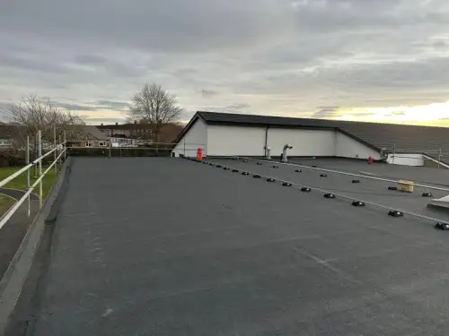 Click Here To Enlarge This Photo Of Coton Green School Roof Replacement
