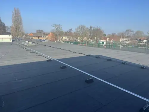 Click Here To Enlarge This Photo Of Coton Green School Roof Replacement