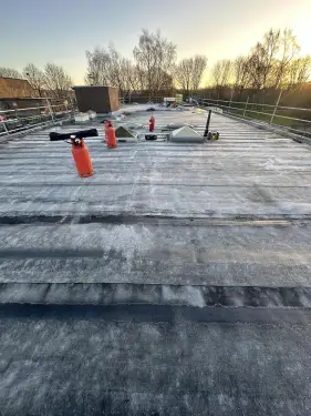 Click Here To Enlarge This Photo Of Shell Transport office roof