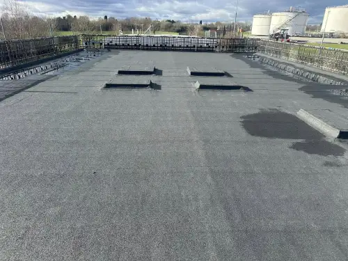 Click Here To Enlarge This Photo Of Shell Transport office roof