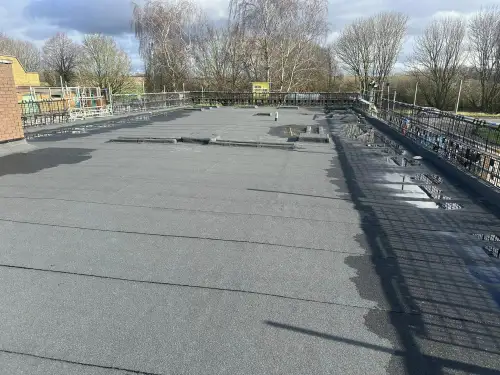 Click Here To Enlarge This Photo Of Shell Transport office roof
