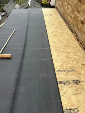 Click Here To Enlarge This Photo Of EPDM Rubber Roof Rugeley