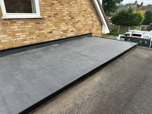 Click Here To Enlarge This Photo Of EPDM Rubber Roof Rugeley