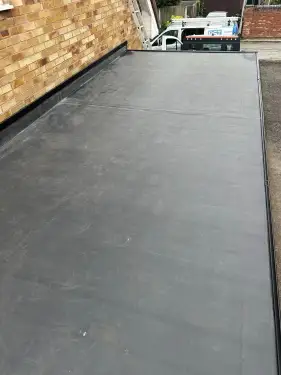 Click Here To Enlarge This Photo Of EPDM Rubber Roof Rugeley