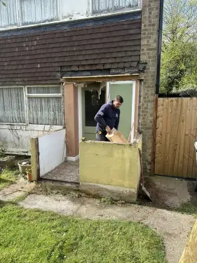 Click Here To Enlarge This Photo Of Porch Rebuild