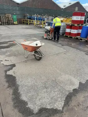 Click Here To Enlarge This Photo Of Foseco Concreteing works