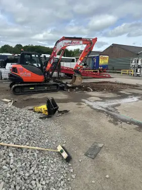 Click Here To Enlarge This Photo Of Foseco Concreteing works