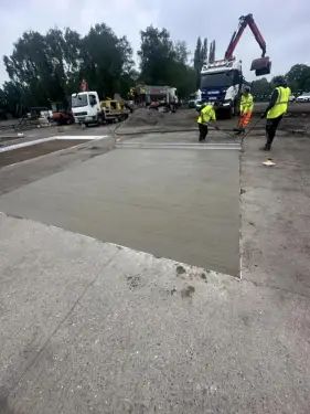 Click Here To Enlarge This Photo Of Foseco Concreteing works