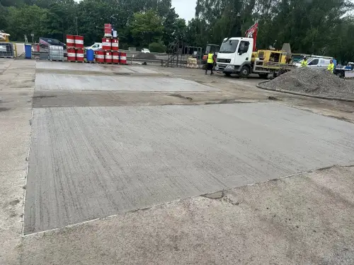 Click Here To Enlarge This Photo Of Foseco Concreteing works