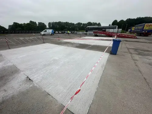 Click Here To Enlarge This Photo Of Foseco Concreteing works