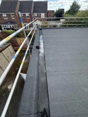 Click Here To Enlarge This Photo Of Warton Club Flat Roof Replacement