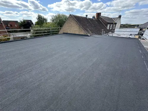 Click Here To Enlarge This Photo Of Warton Club Flat Roof Replacement