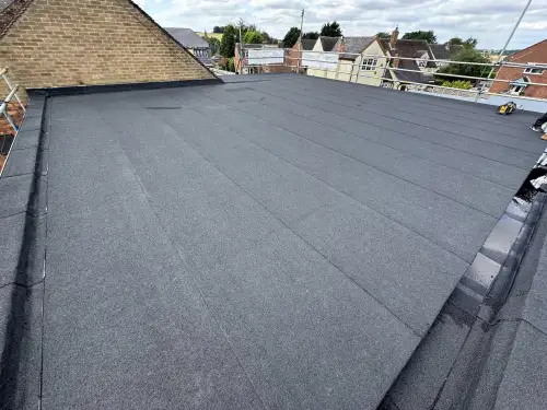 Click Here To Enlarge This Photo Of Warton Club Flat Roof Replacement