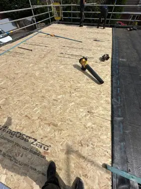 Click Here To Enlarge This Photo Of Warton Club Flat Roof Replacement