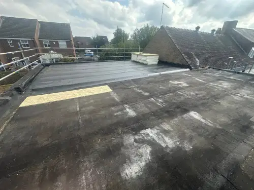 Click Here To Enlarge This Photo Of Warton Club Flat Roof Replacement