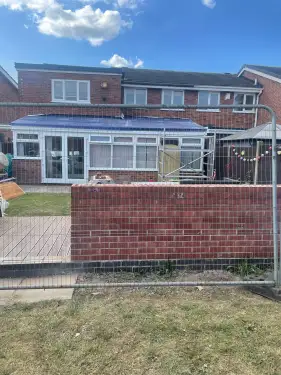 Click Here To Enlarge This Photo Of Garden wall replacement