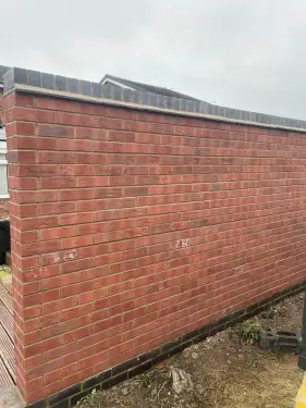 Click Here To Enlarge This Photo Of Garden wall replacement