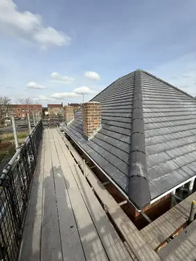 Click Here To Enlarge This Photo Of Grendon House Re Roof