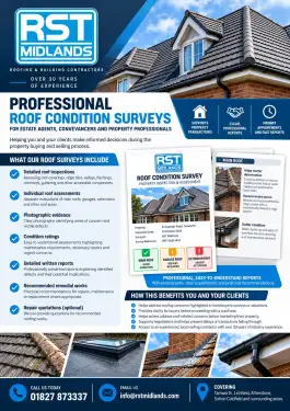 Click Here To Enlarge This Photo Of Professional Roof Condition Surveys in Tamworth&comma; Lichfield&comma; Sutton Coldfield & Surrounding Areas