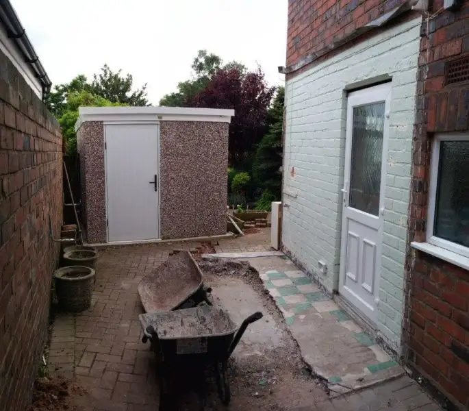 Side Extension Before: Swipe To View More Images